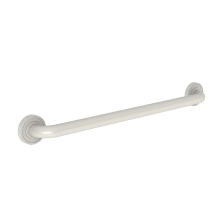 Newport Brass 27" L, Two Post, Solid Brass, 24" Grab Bar in Biscuit, Biscuit 1020-3924/65